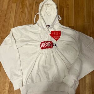 NWT Diesel Sweatshirt Hoodie Sold Out $375 Alby Smokle Size Medium